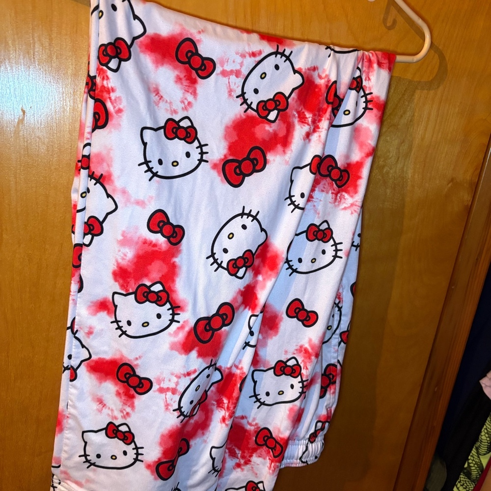 Hello kitty pajama pants unisex XL